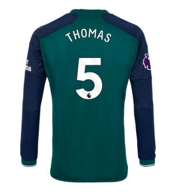 Arsenal Thomas Partey #5 Tredje trøje 2023-24 Lange ærmer